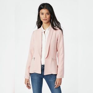 JustFab Zip Pocket Blazer Size XL